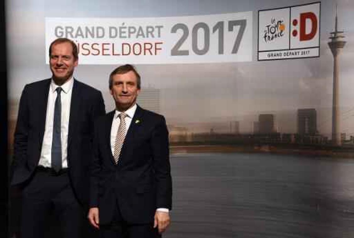 Tour de France - Duizenden politieagenten tekenen present bij start in Düsseldorf