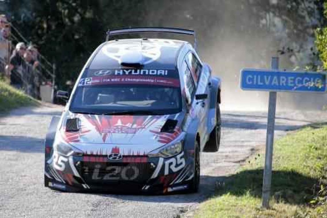 BK rally - Kevin Abbring is de beste in Ieper