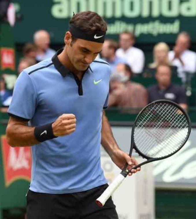 Roger Federer pakt negende eindzege op ATP Halle