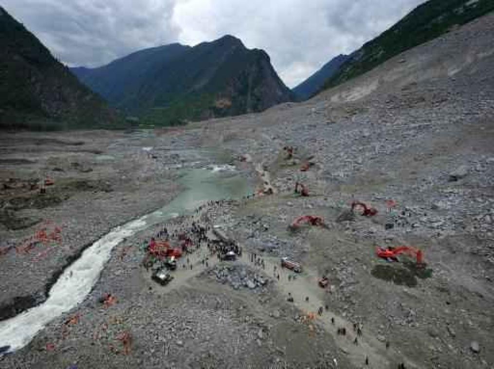 Nog altijd 93 vermisten na aardverschuiving in China