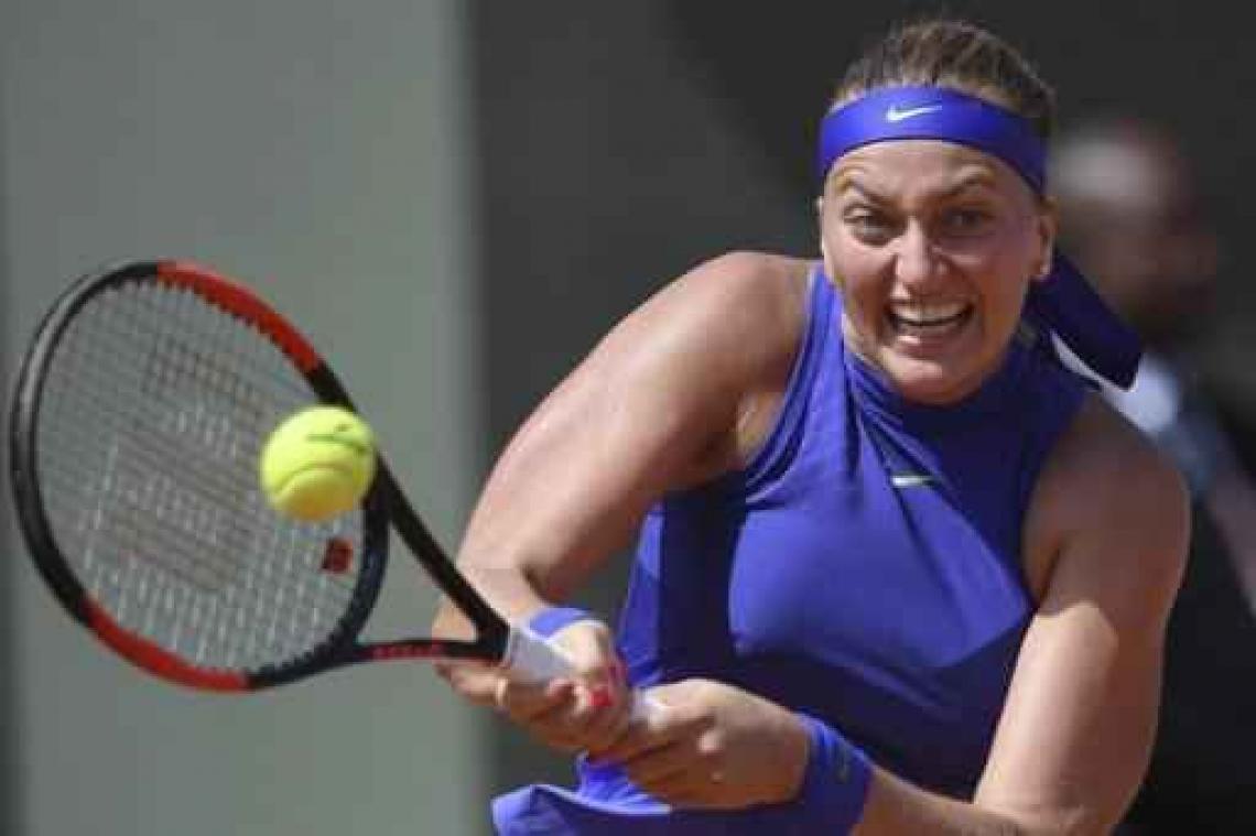 Petra Kvitova steekt twintigste titel op zak