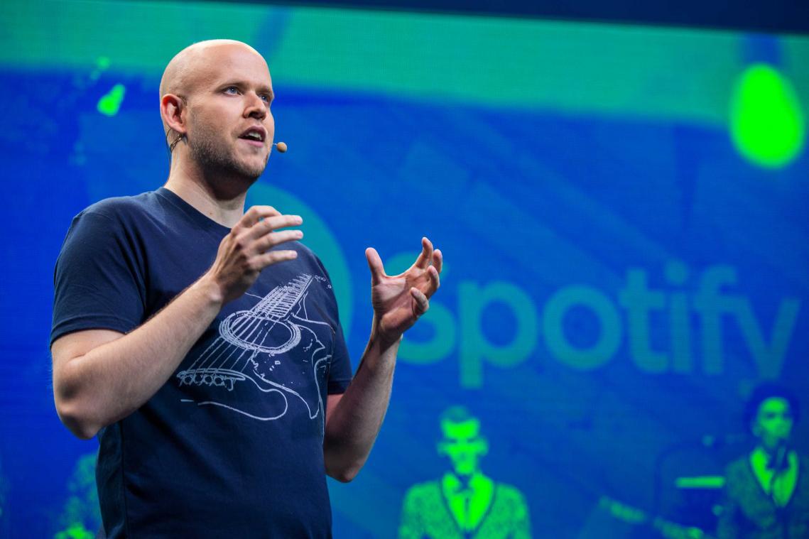 Spotify haalt half miljard dollar op