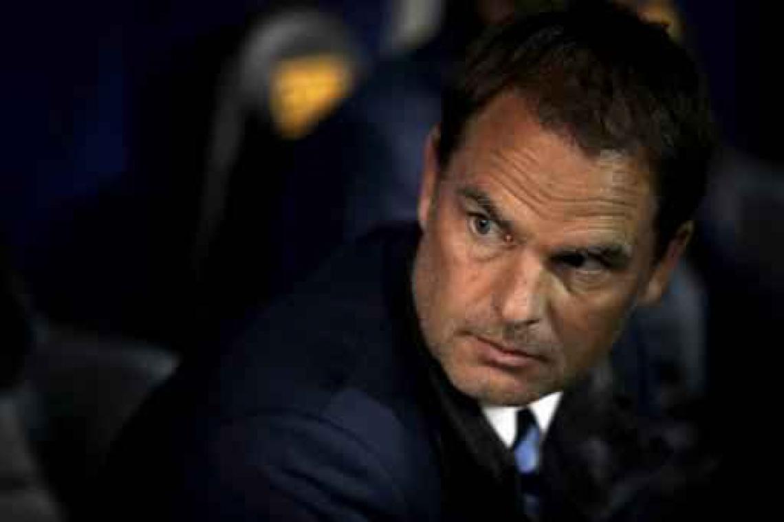 Frank de Boer volgt Sam Allardyce op bij Crystal Palace