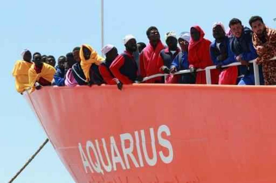 Afgelopen 48 uur meer dan 8.000 migranten gered op Middellandse Zee