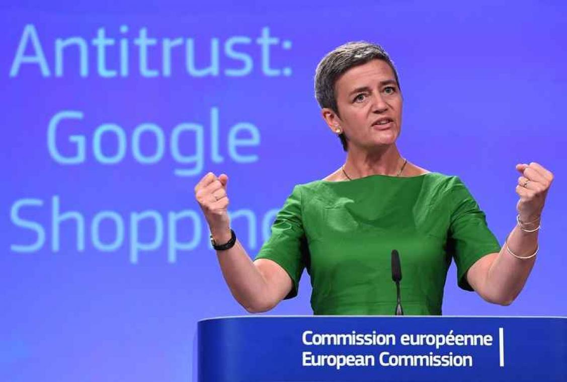 Europa legt Google monsterboete van 2,42 miljard op