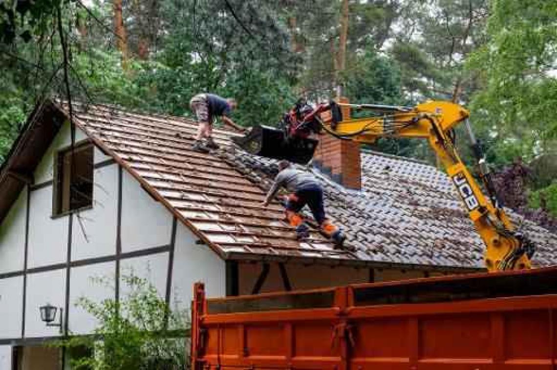 Huis Jeroen Brouwers gaat pas volgende week tegen de vlakte