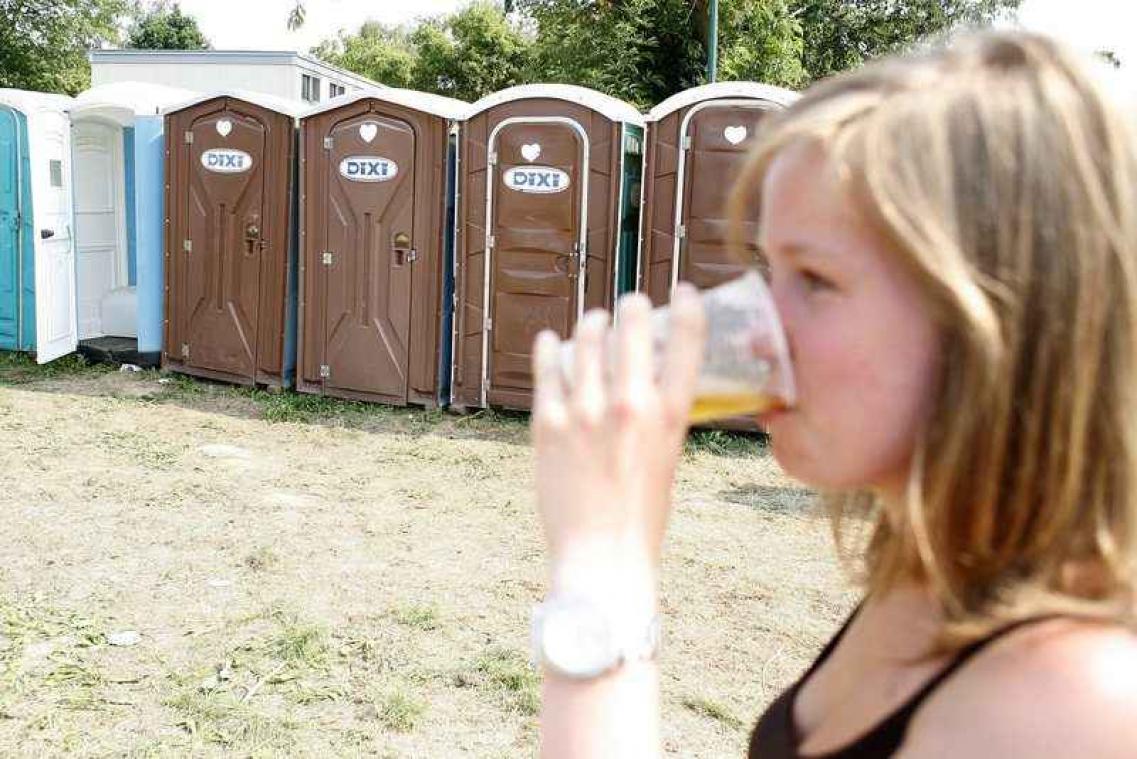 Nooit meer aanschuiven bij festivaltoiletten