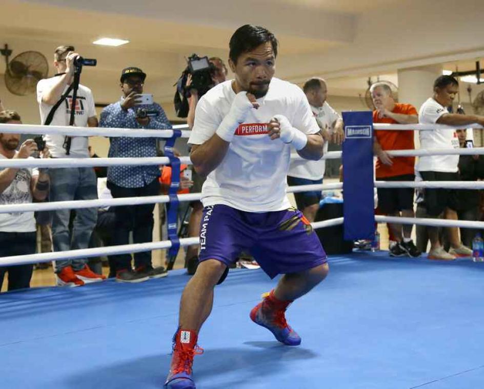 «Pacquiao wil revanche tegen Mayweather»