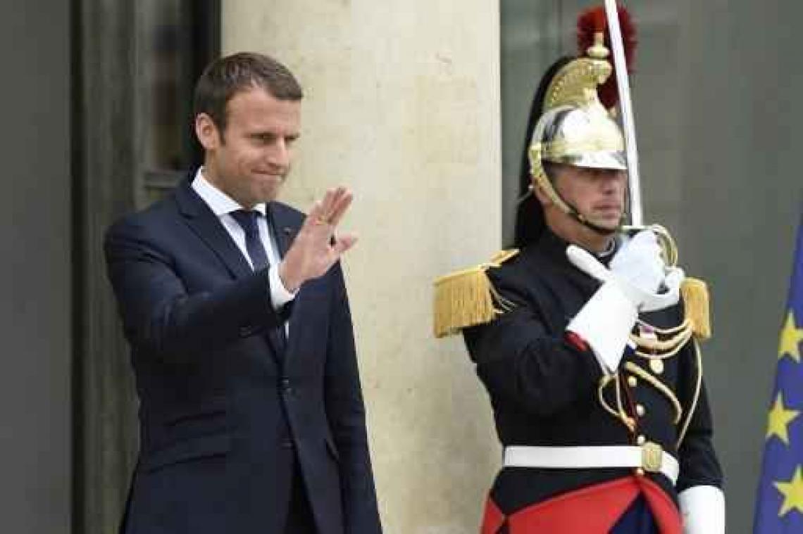 Macron spreekt voor beide kamers van Frans parlement