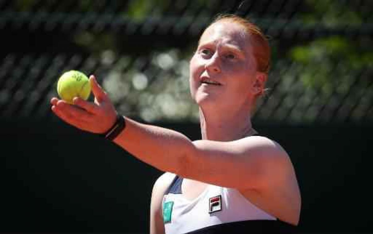 Alison Van Uytvanck staat op een zege van hoofdtabel Wimbledon