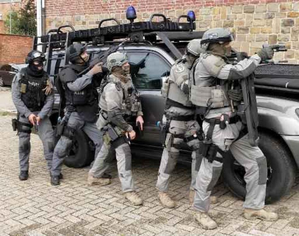 Speciale eenheden houden grootschalige antiterreuroefening in Heist-op-den-Berg
