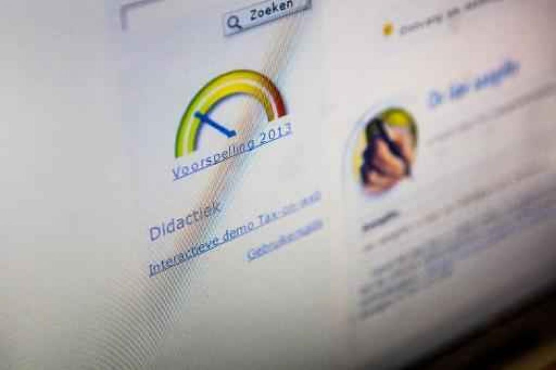 Al 961.534 Belgen dienden belastingaangifte in via Tax-on-web