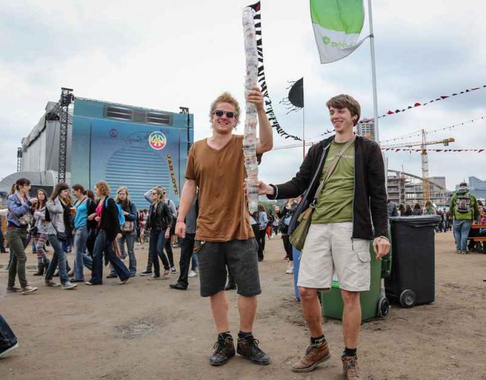 De groene touch op Couleur Café