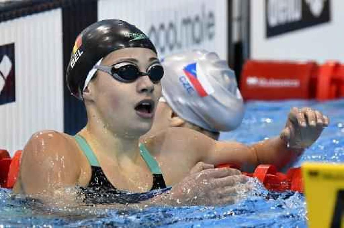 EK zwemmen junioren - Valentine Dumont verovert brons op 200m vlinderslag