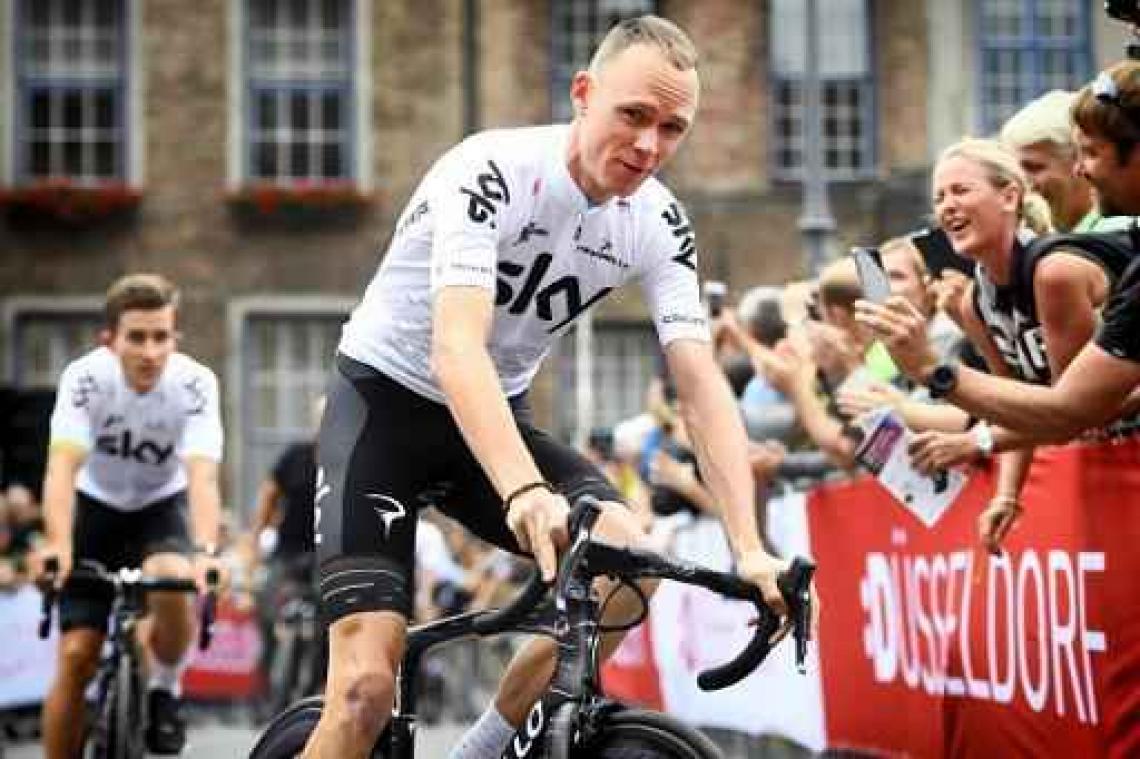 Chris Froome verlengt contract bij Sky tot 2020