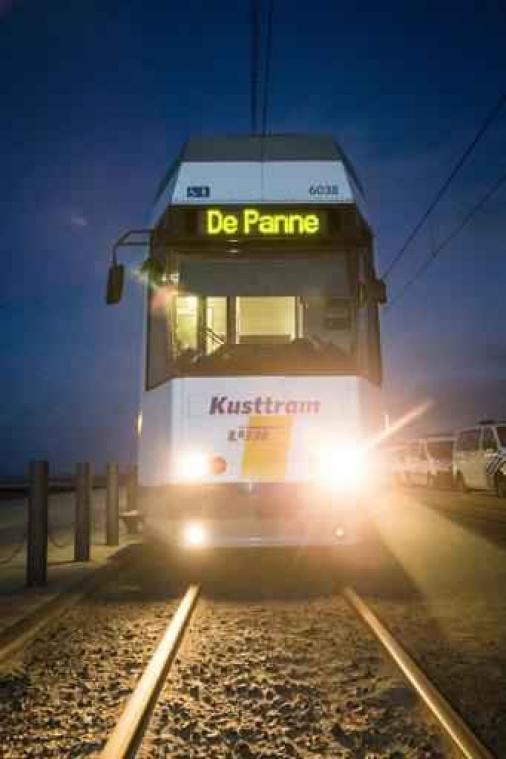 Vier op de tien Kusttrams uitgereden in de namiddag
