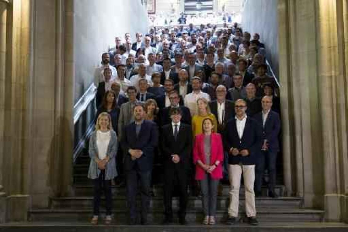 Ruime helft Catalaanse burgemeesters engageert zich voor referendum over afsplitsing