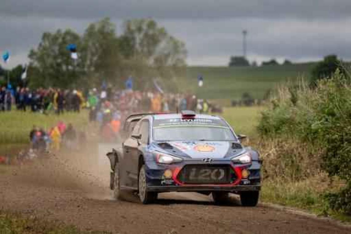 Rally van Polen - Thierry Neuville heeft koppositie WK-stand in vizier