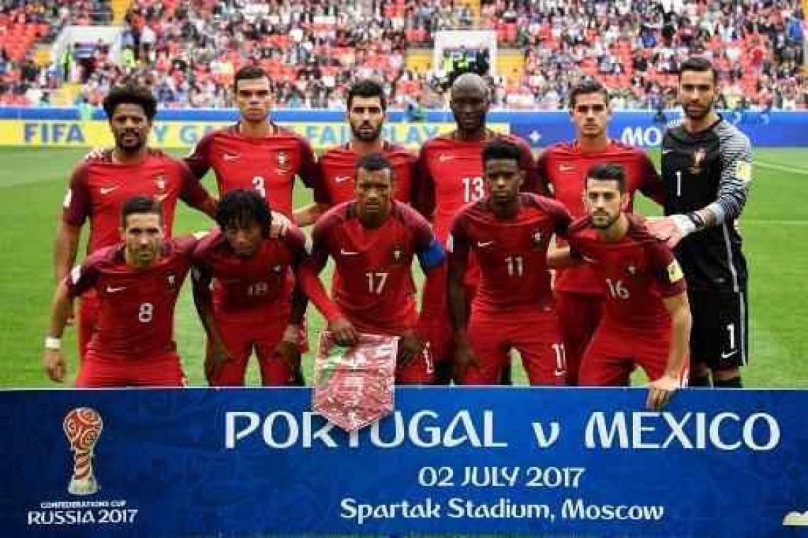 Confederations Cup - Portugal wint kleine finale na felbevochten zege tegen Mexico