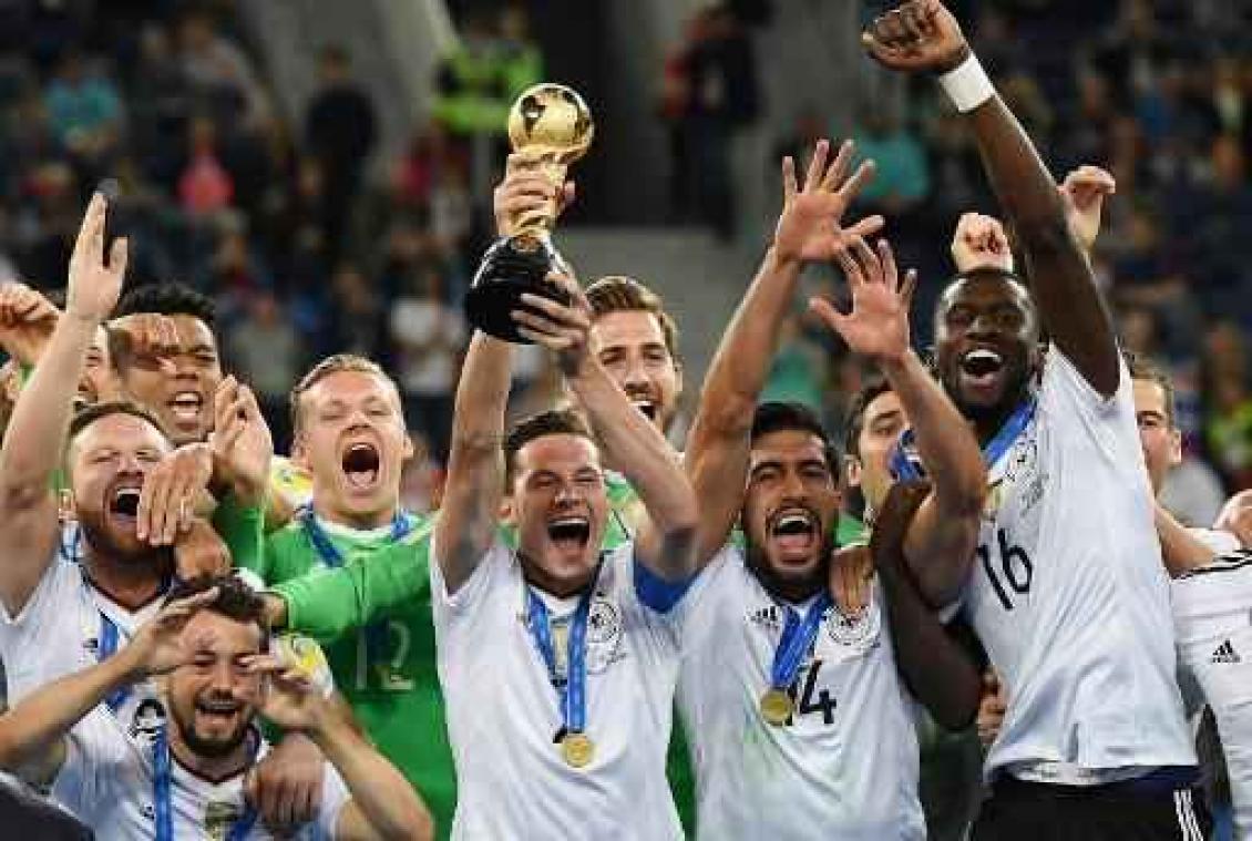 Confederations Cup - Duitse kapitein Draxler krijgt Gouden Bal