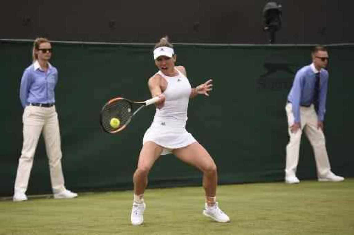 Wimbledon - Simona Halep bereikt tweede ronde