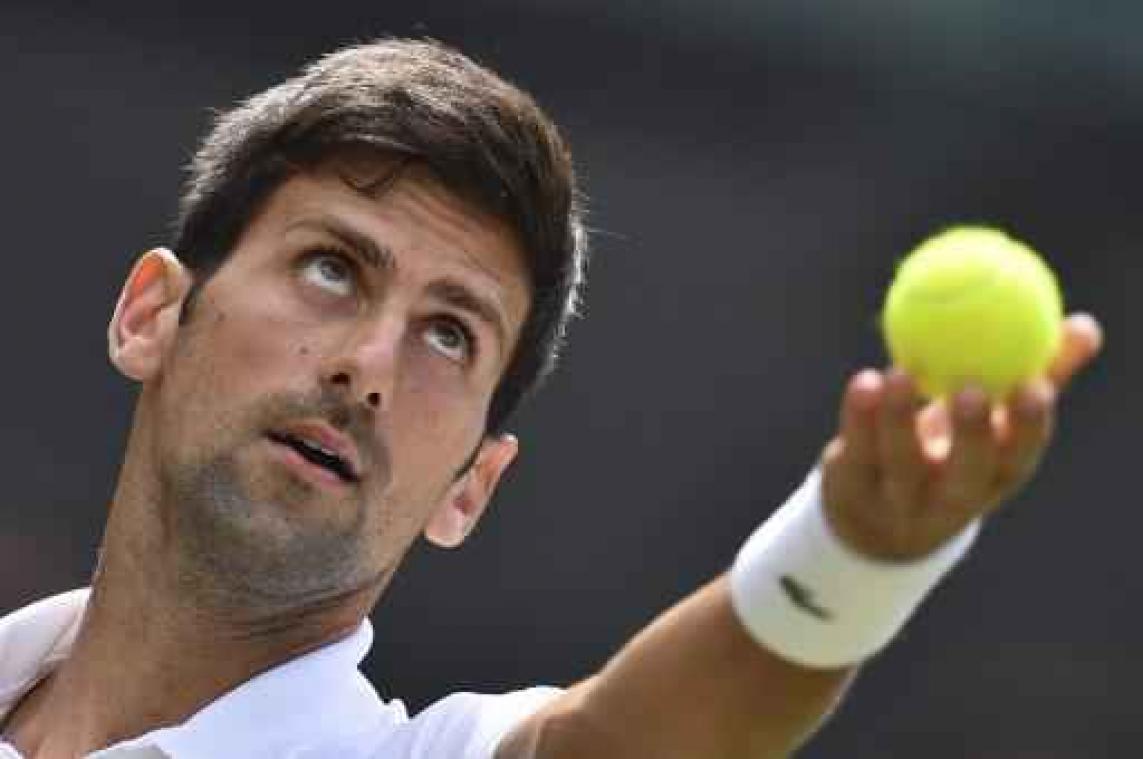Novak Djokovic ziet Slovaakse tegenstander opgeven