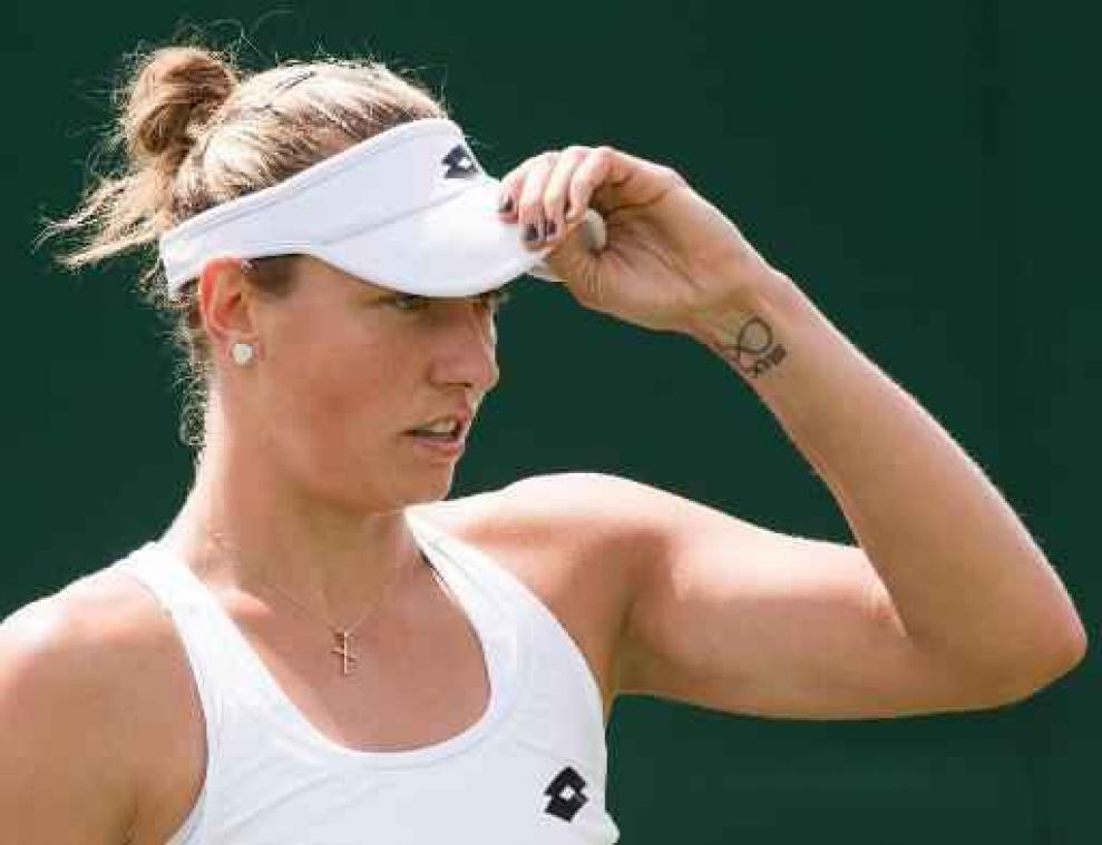 Yanina Wickmayer bereikt tweede ronde