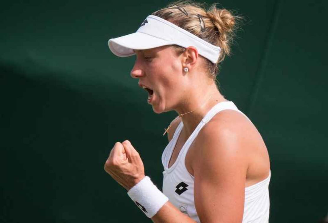 Clijsters brengt Wickmayer geluk op Wimbledon