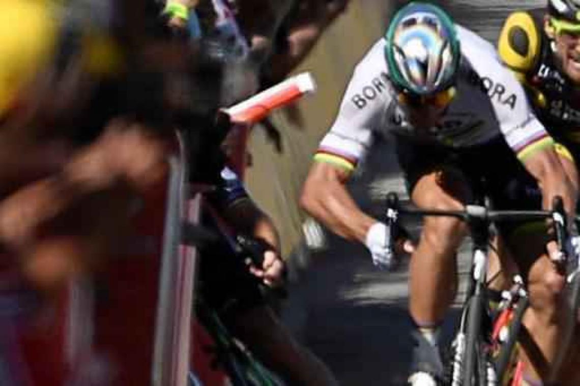 Tour de France - Team van Sagan tekent officieel protest aan tegen diskwalificatie