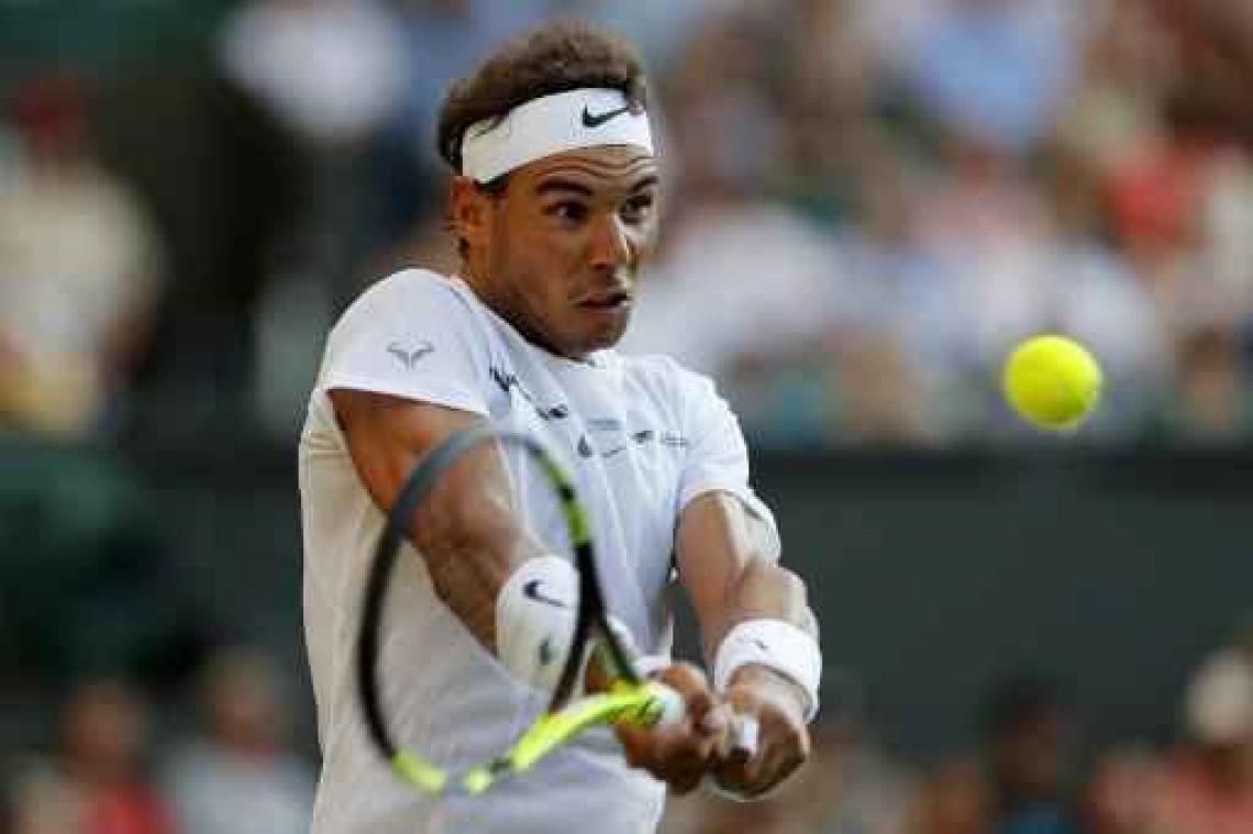 Wimbledon - Rafael Nadal stoot vlot door naar derde ronde