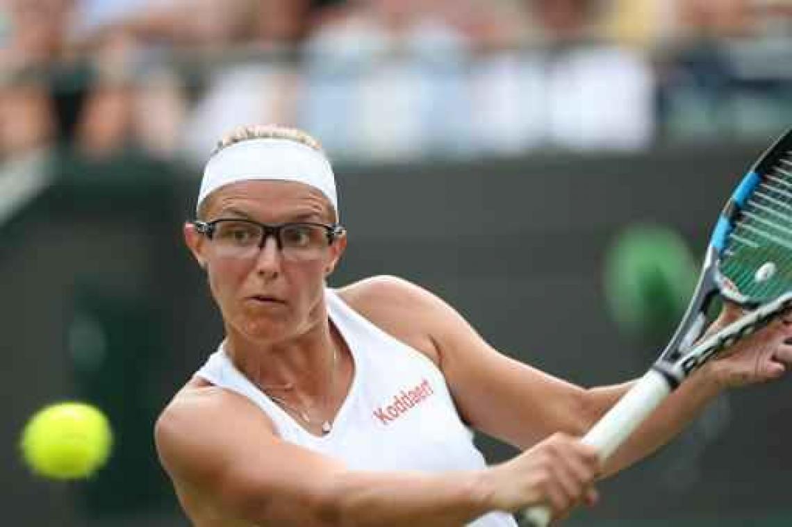 Wimbledon - Kirsten Flipkens gaat onderuit tegen nummer 1 Kerber