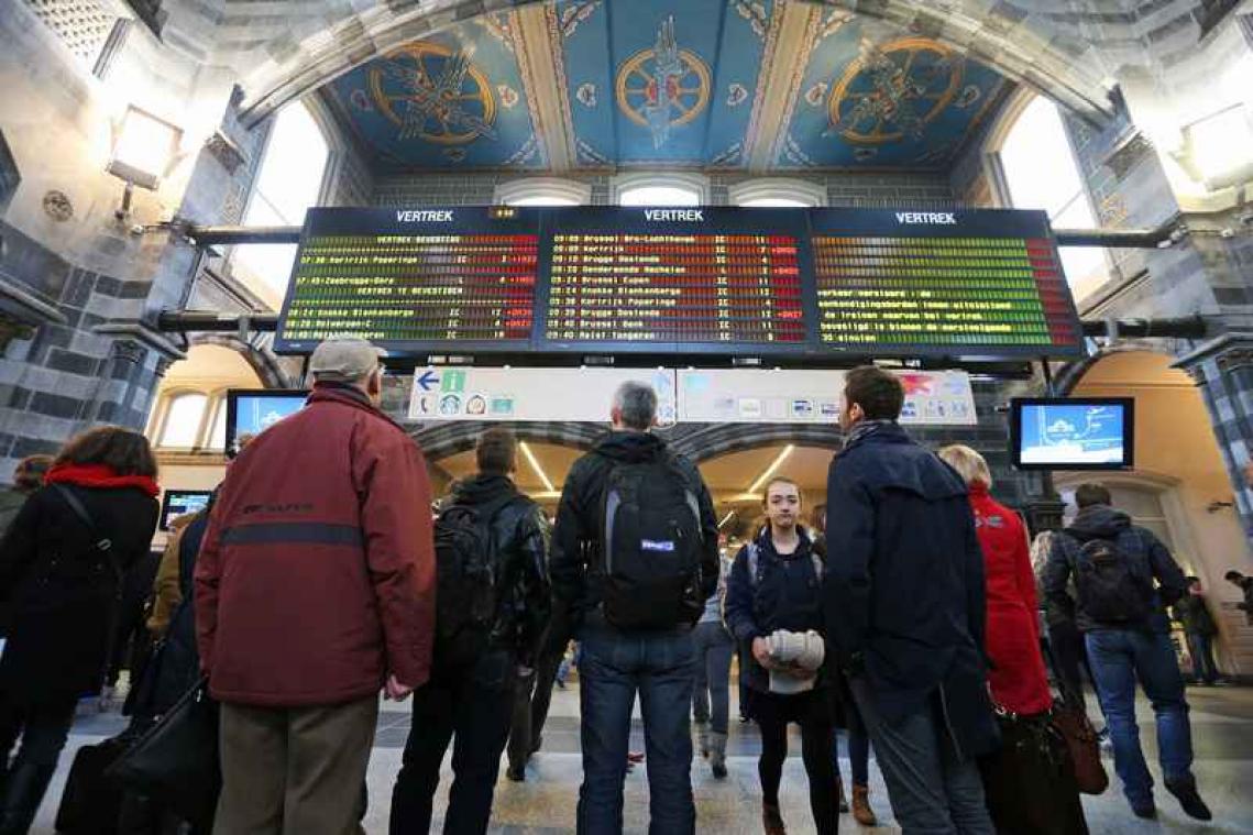 Treinverkeer tussen Gent en Brussel is zwaar verstoord