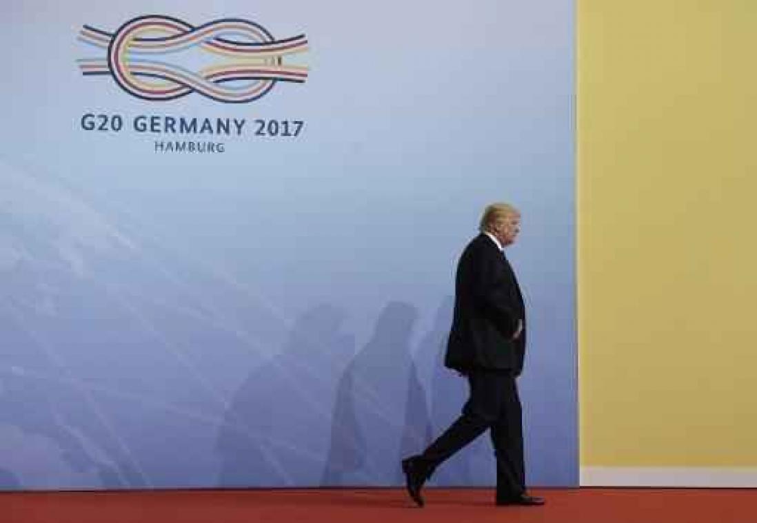 G20-top in Hamburg - Europa waarschuwt Trump voor staaloorlog