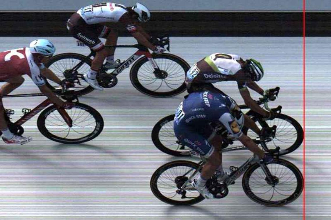 Marcel Kittel wint millimetersprint