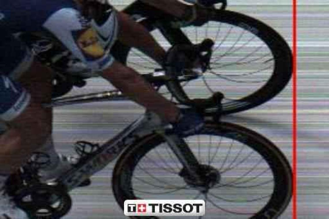 Tour de France - Kittel versloeg Boasson Hagen met amper zes millimeter