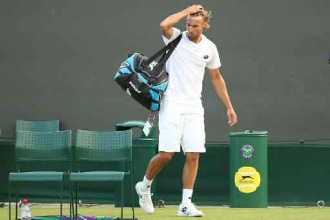 Wimbledon - Ruben Bemelmans had geen antwoord op de opslag van Anderson