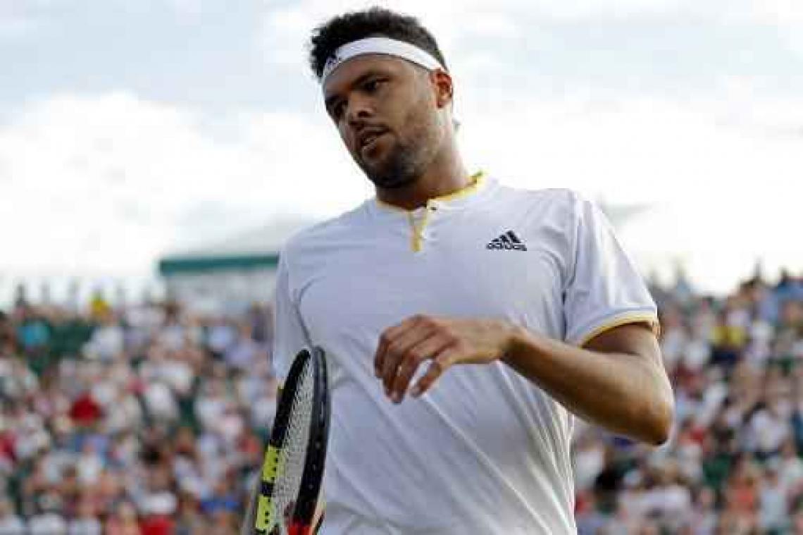 Wimbledon - Jo-Wilfried Tsonga struikelt in derde ronde over Querrey