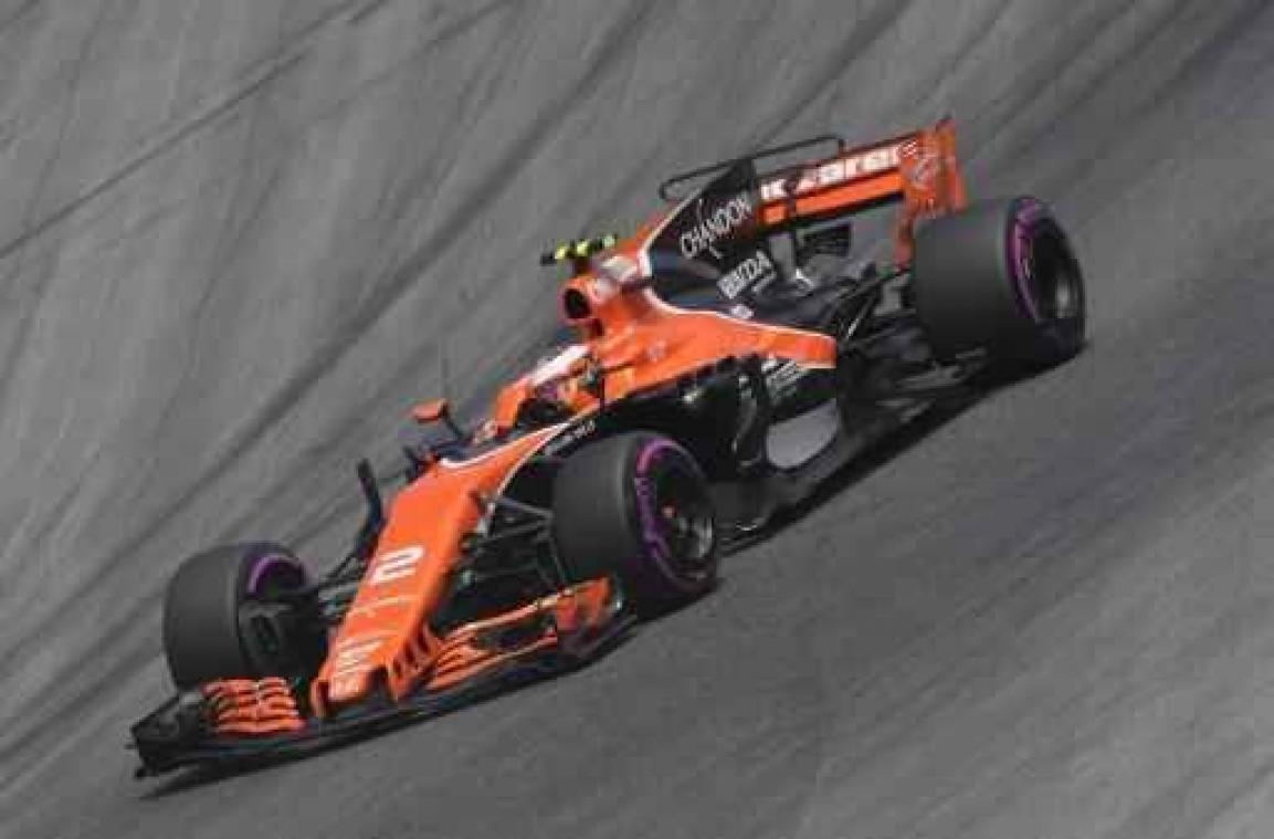 F1 - GP van Oostenrijk - Stoffel Vandoorne zet dertiende tijd neer