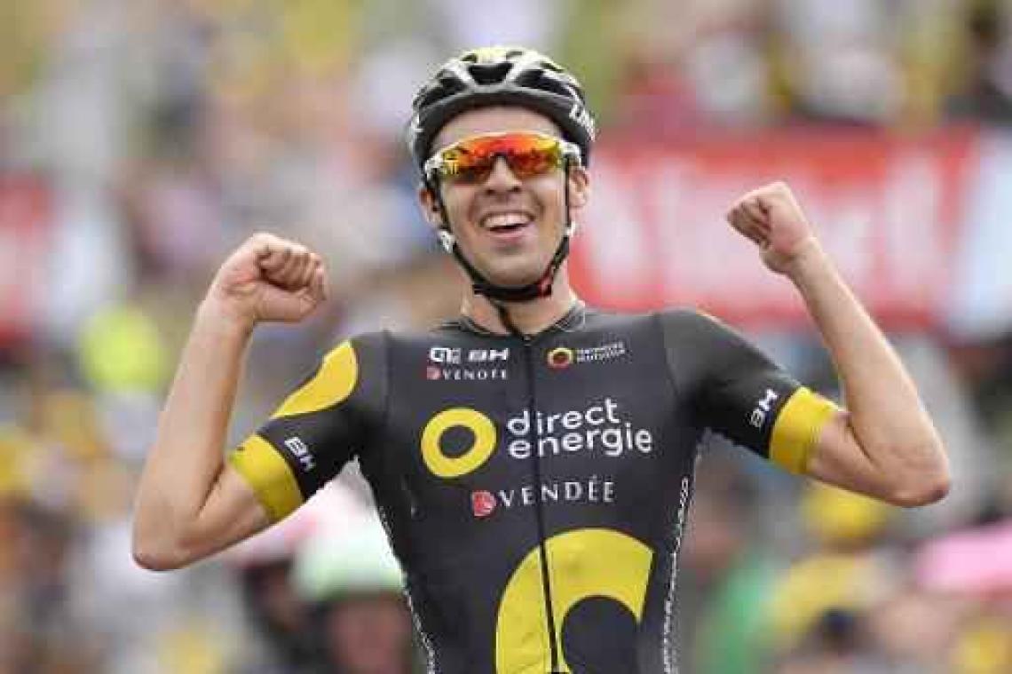 Tour de France - Lilian Calmejane snelt naar ritoverwinning
