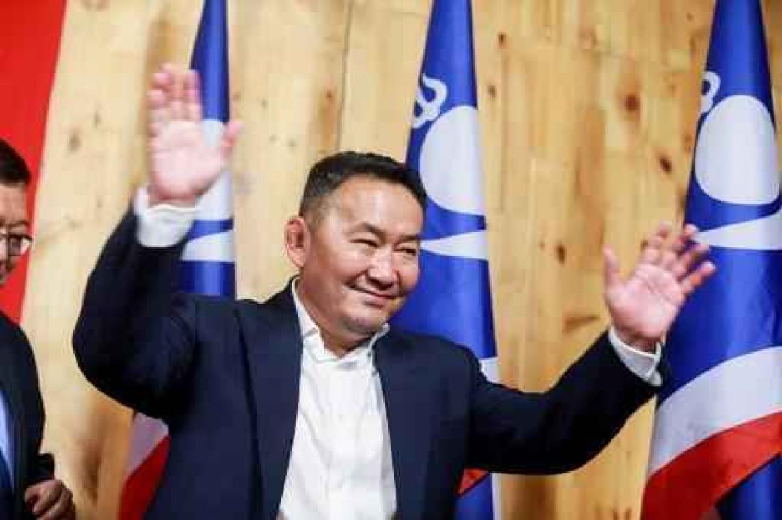 Gewezen worstelaar wordt nieuwe president van Mongolië