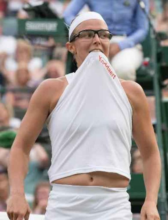 Wimbledon - Kirsten Flipkens verliest in tweede ronde van gemengd dubbel
