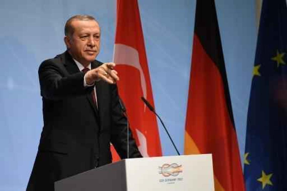 G20-top in Hamburg - Erdogan stelt zich vragen bij klimaatakkoord van Parijs