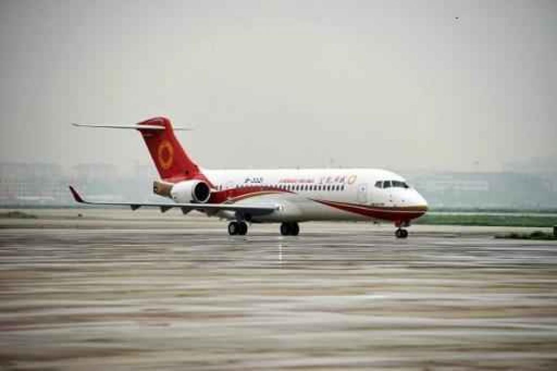 China start serieproductie van regionale vliegtuig ARJ21