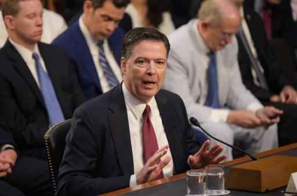 Meer dan helft van door Comey gelekte memo's bevatte 'classified information'