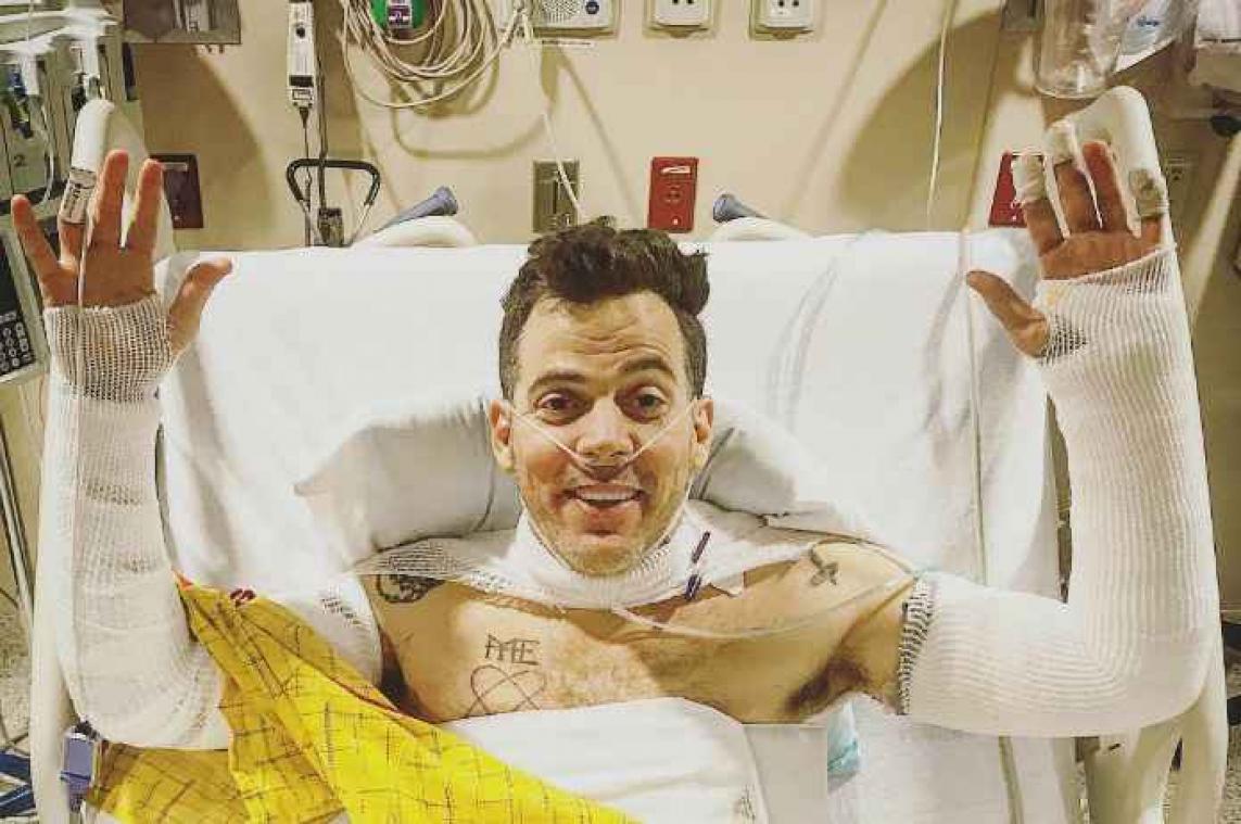 Jackass'-ster Steve-O krijgt zeven huidtransplantaties