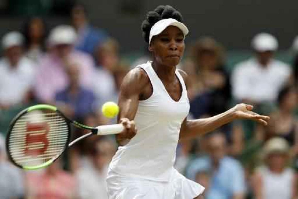 Wimbledon - Venus Williams behoudt uitzicht op zesde titel