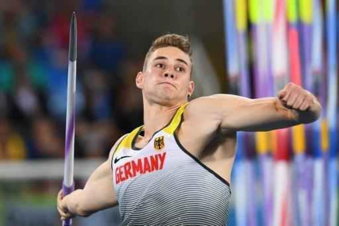 Speerwerper Johannes Vetter gaat met worp van 94m44 geschiedenisboeken in