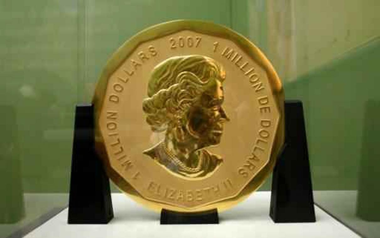Vier arrestaties in zaak van uit Berlijns museum gestolen gouden munt