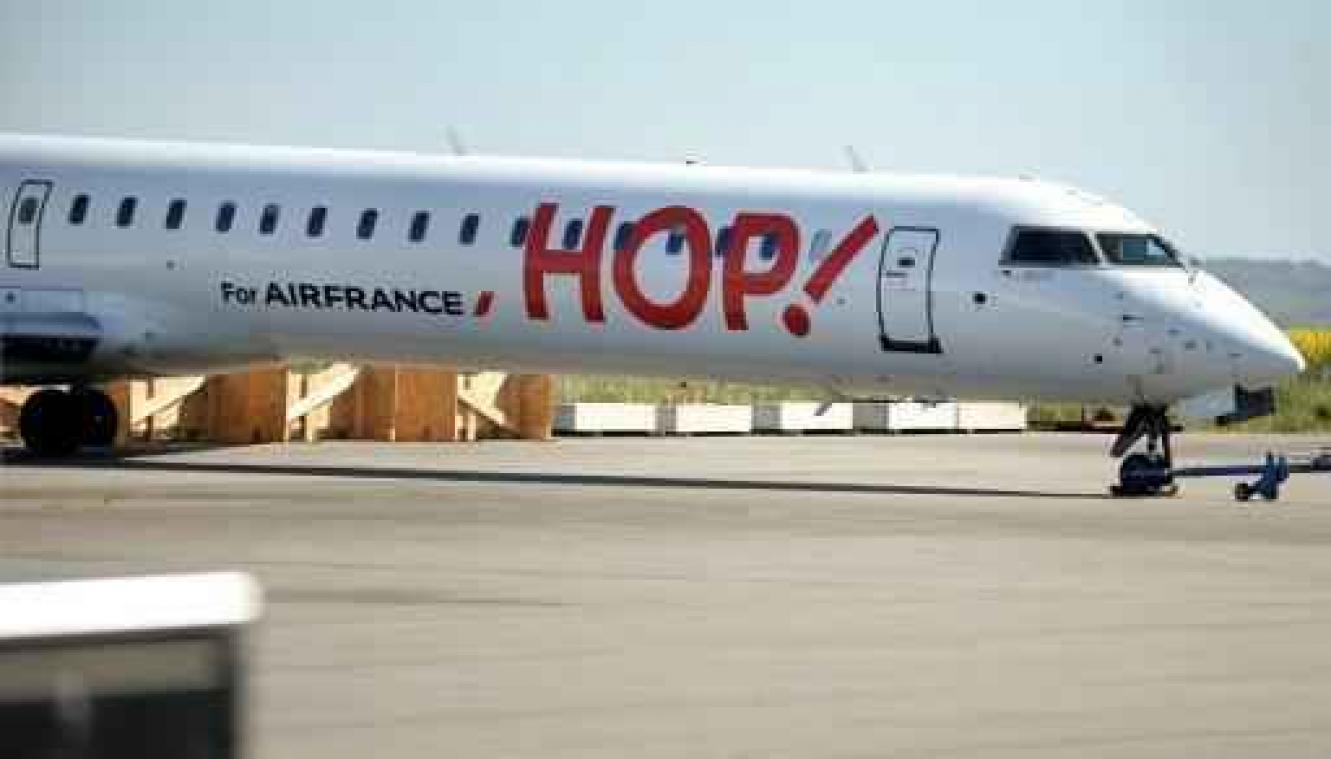 Zesdaagse pilotenstaking bij luchtvaartmaatschappij Hop! van start
