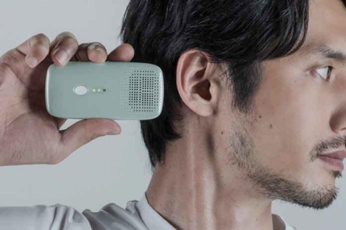 Nieuw gadget geeft een seintje als je stinkt